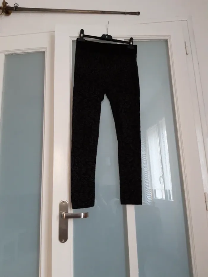 Leggins  ou caleçon💦 noir à motifs🔄 - photo numéro 3