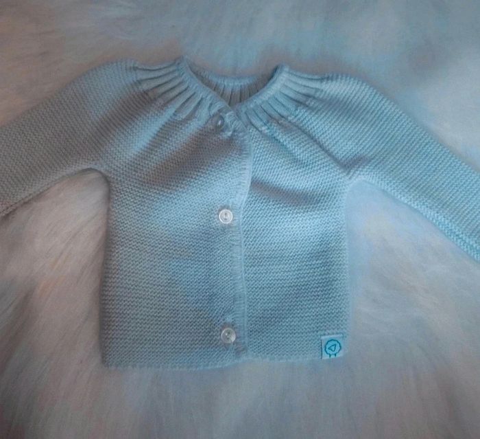 Layette vert d'eau