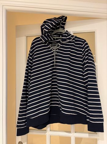 Sweat  marin à capuche 