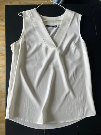 Blouse blanche fluide