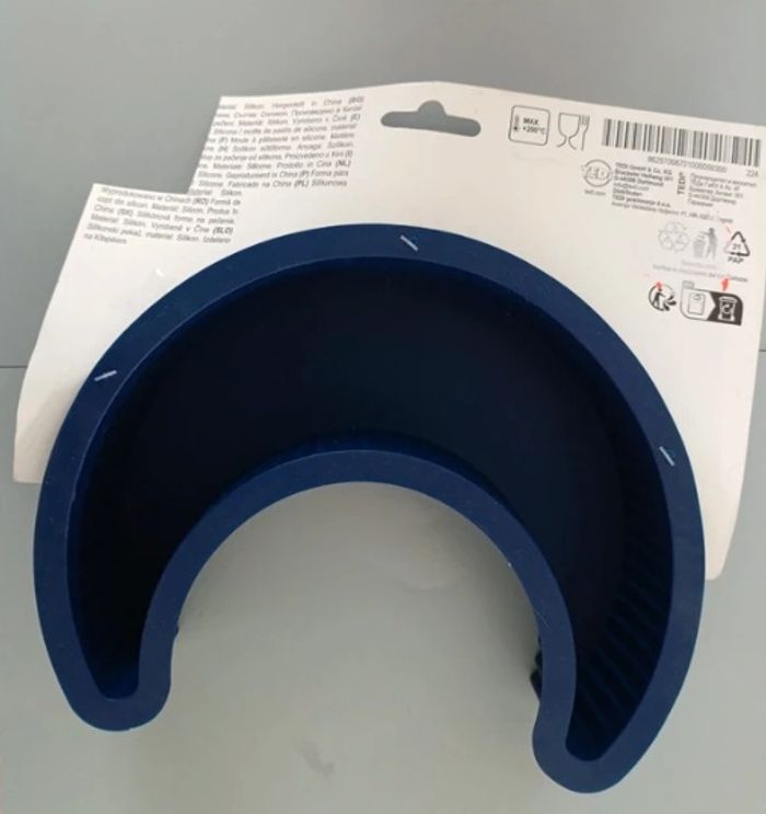 Moule a pâtisserie en silicone en forme de lune