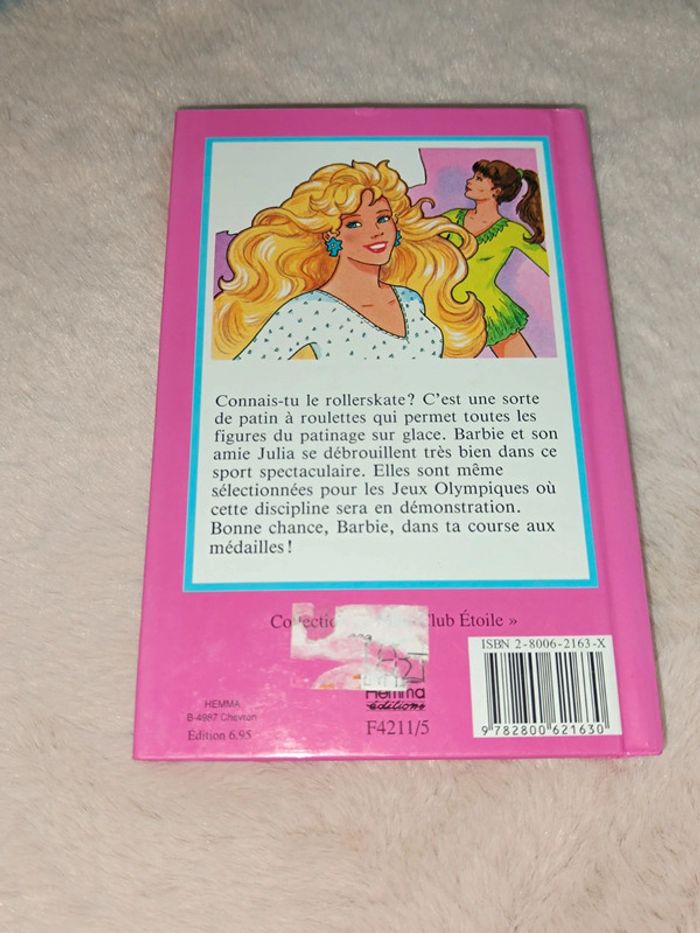 Livre🩷Barbie aux jeux olympiques 🩷 - photo numéro 3
