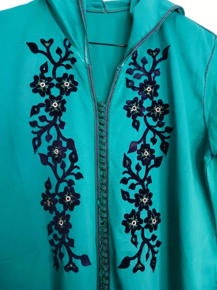 Robe turquoise taille M - photo numéro 2
