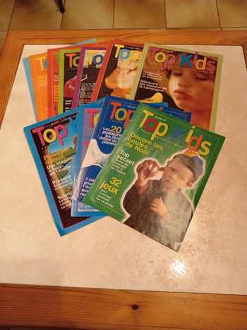 Lot de 10 livrets enfants Top kids