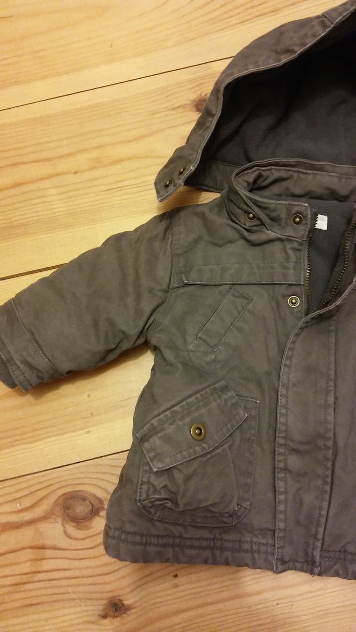 Manteau chaud bébé 6 mois - photo numéro 2