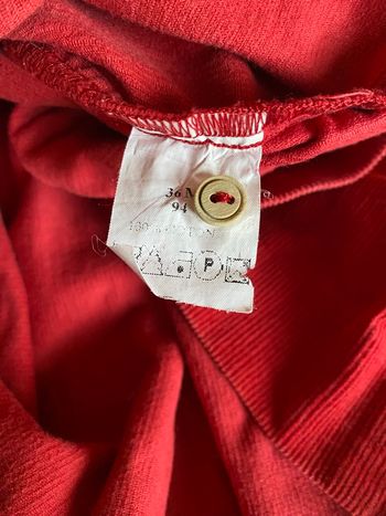 Robe fille rouge