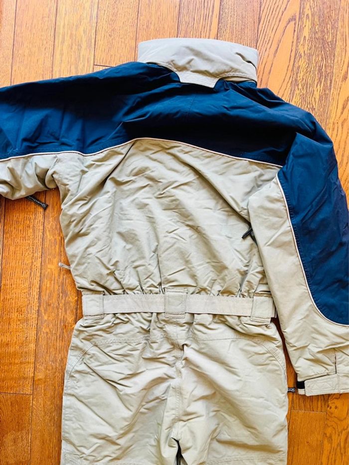 Sublime combinaison de ski taille XL queshua casi neuve bleu marine beige - photo numéro 11