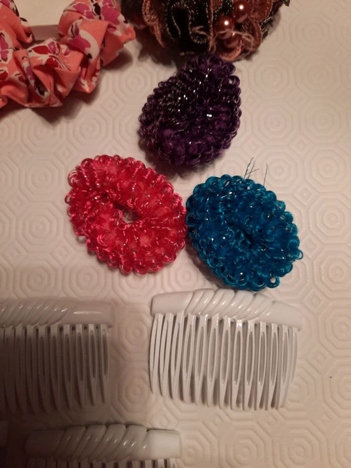 Lot élastique et pince à cheveux - photo numéro 5