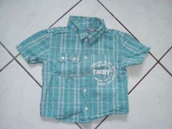 Chemise garçon 12 mois