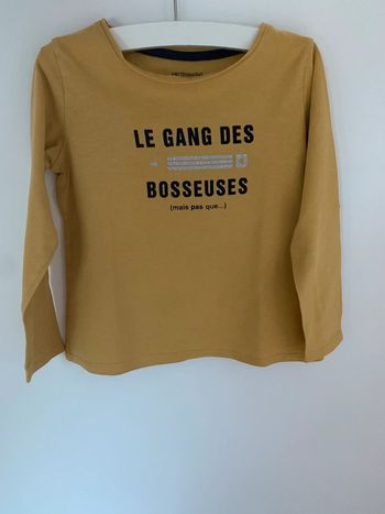 Tee shirt vert baudet 4 ans