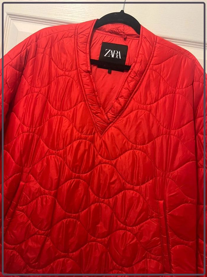 Manteau Zara taille XS-S rouge - photo numéro 2