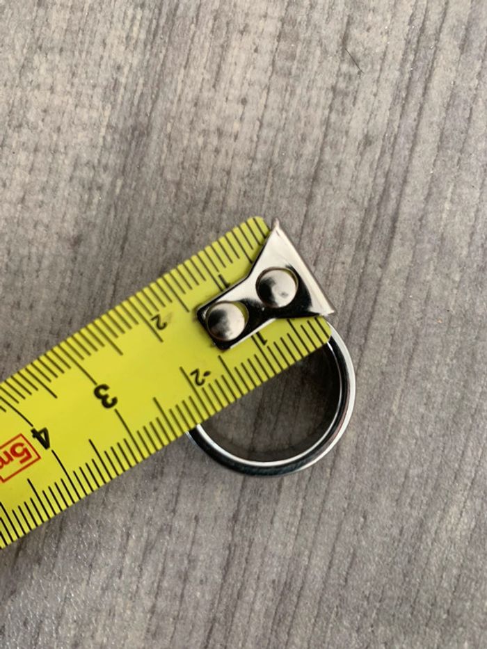 Bague homme en acier - photo numéro 4