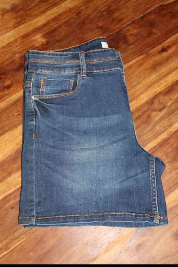 Short jean’s  – Bleu brut – Promod - 44 - photo numéro 5