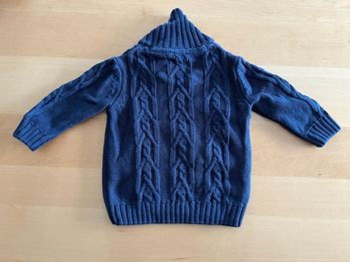 Pull bleu marine 6mois Orchestra - photo numéro 2