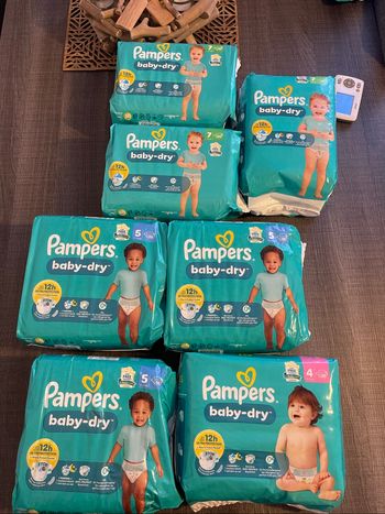 Couche Pampers  baby Drive