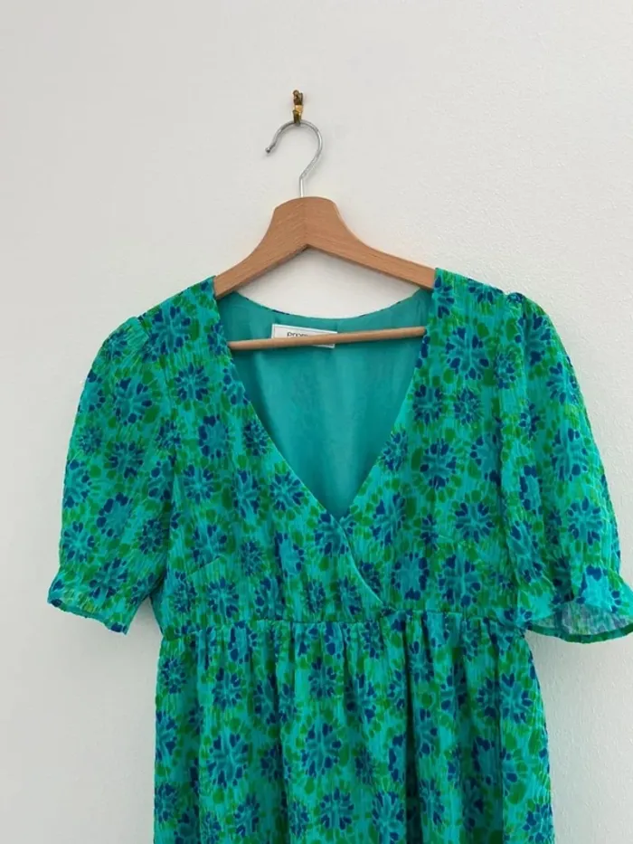 Robe verte Promod - photo numéro 3