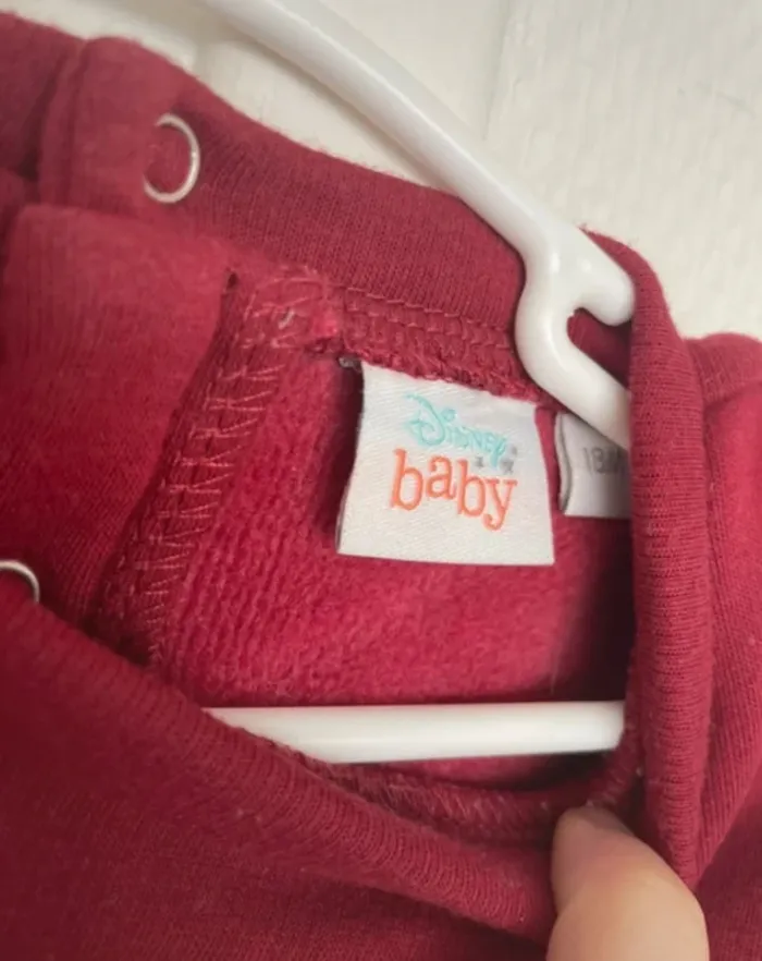 Sweat molletonné et doux Minnie Disney baby - photo numéro 3