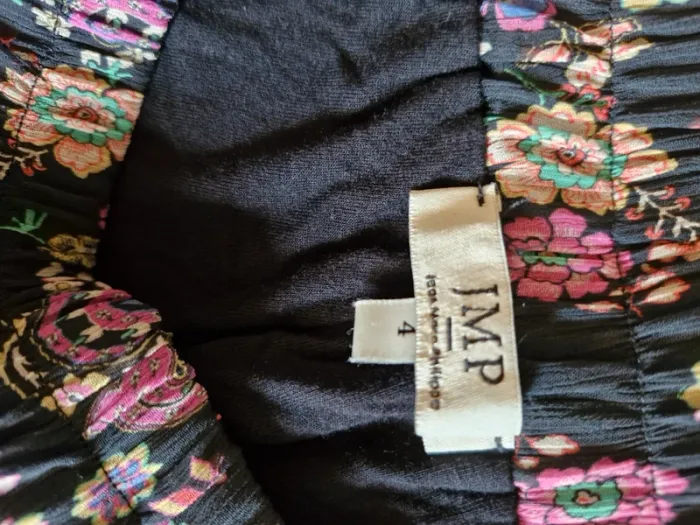 Pantalon fluide fleuri Jean-Marc Philippe – doublé jersey | T. 4 (46/48) - photo numéro 4