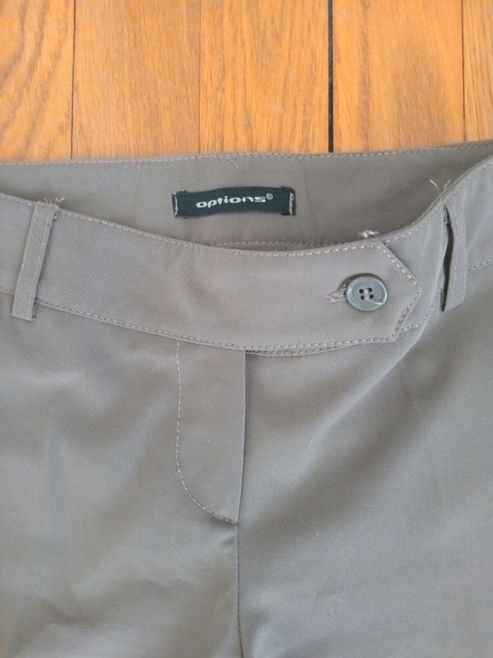 Pantalon femme élégant droit taille 40 Options - photo numéro 4