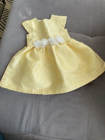 Robe de cérémonie bébé fille 12 mois