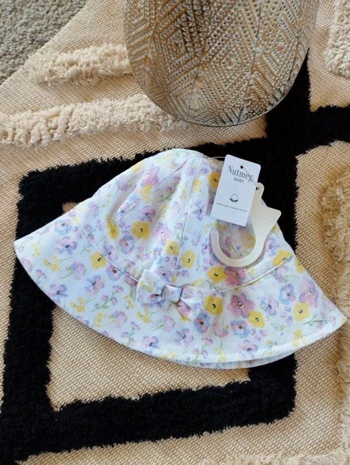 Chapeau fleuri