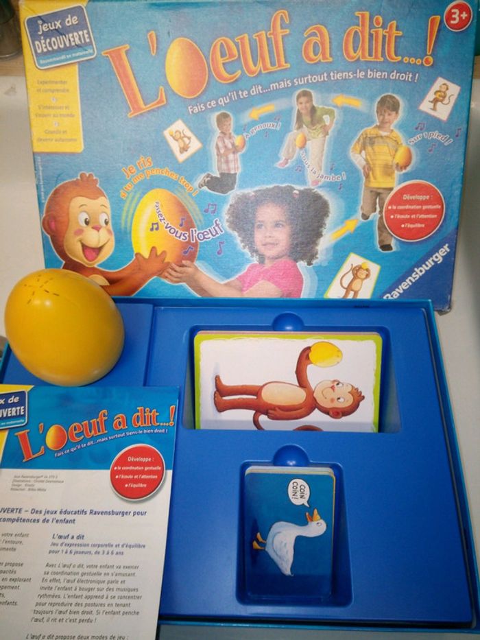 Jeu éducatif L'œuf a dit - Ravensburger -3+ - photo numéro 3