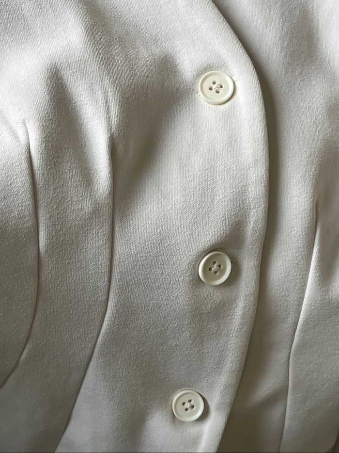 Top Zara couleur crème taille L - photo numéro 4