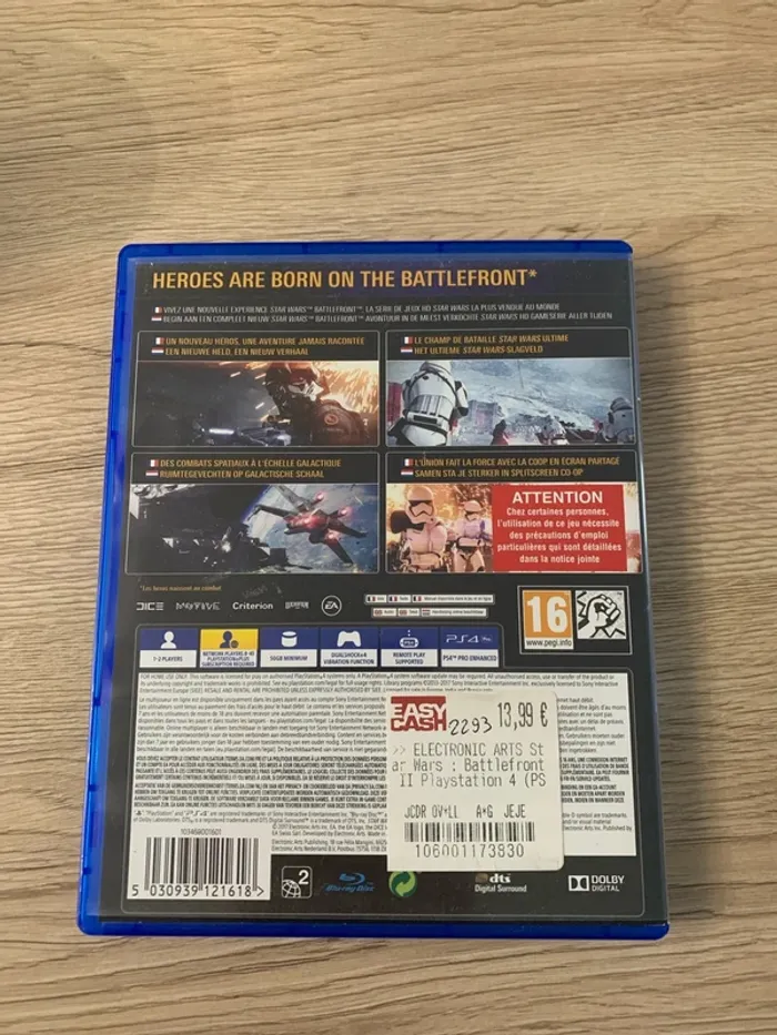 Jeu Ps4 Star Wars Battlefront II - photo numéro 2