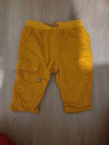 Pantalon velours 9 mois