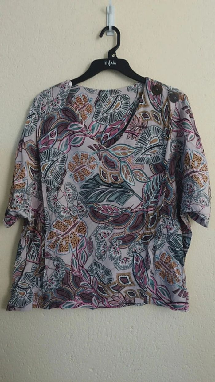 Tunique coton - Ma boutique PLUS - taille 44