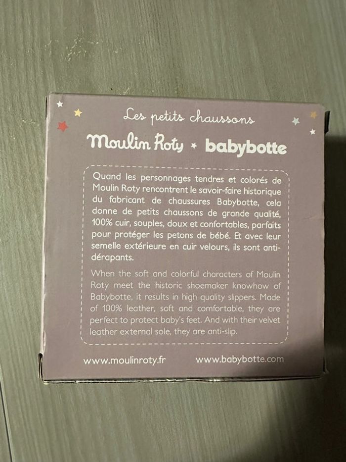 Chaussons cuir moulin Roty - photo numéro 3