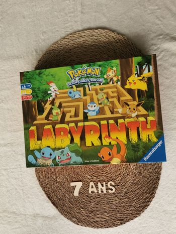 Labyrinth édition spéciale pokemon, dès 7ans