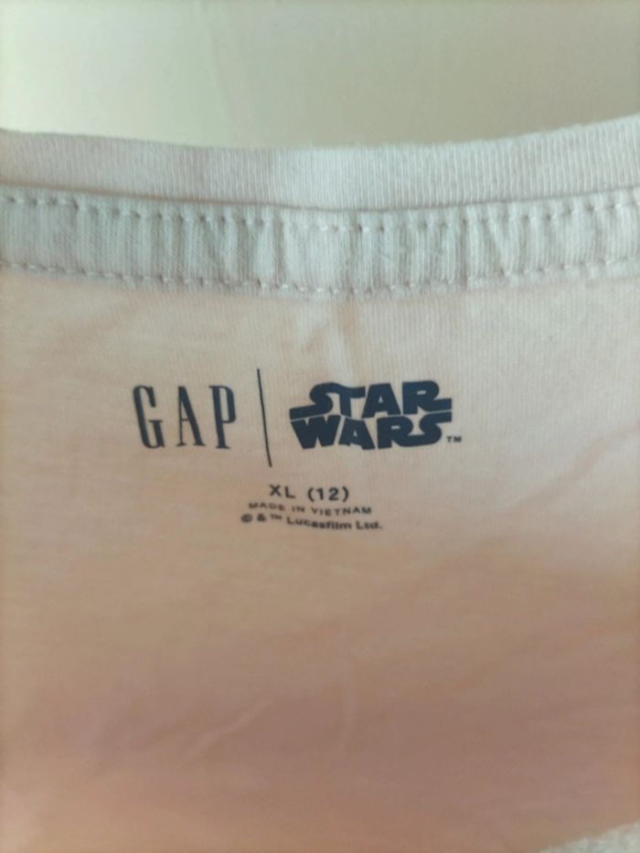 Tee shirt fille, star wars, très bon état,12 ans - photo numéro 3