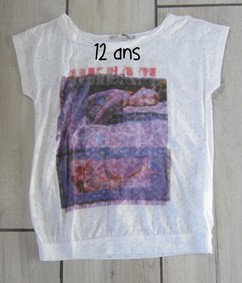 Tee shirt léger DDP 12 ans