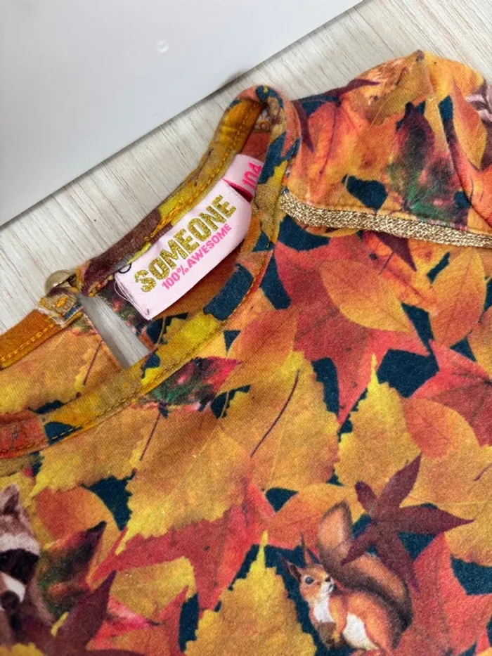 Robe imprimée automne Someone 104cm - photo numéro 2