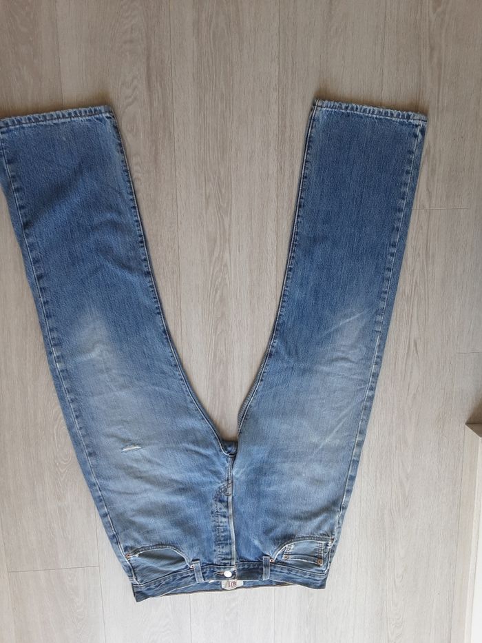 Pantalon jean marque Levi s strauss taille w  34 l 30 fermeture bouton - photo numéro 4