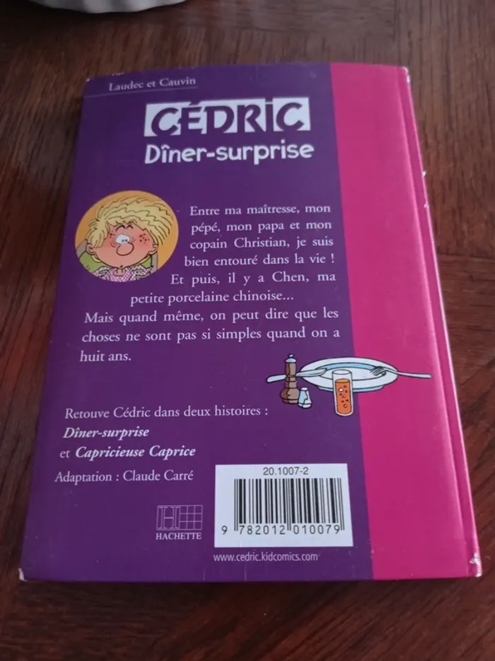 Livre: Cédric, Dîner Surprise - photo numéro 2