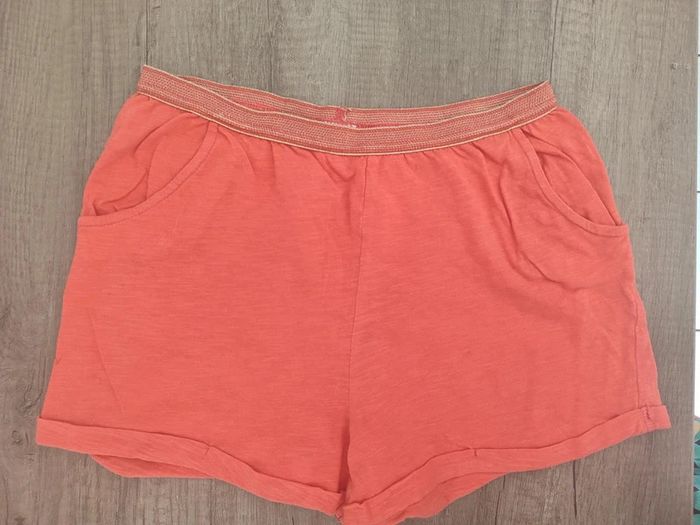 Short orange 10 ans Tape à l'oeil