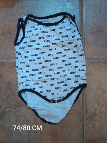 Body garçon 74/80CM