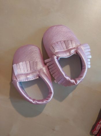 Chaussons rose t.18
