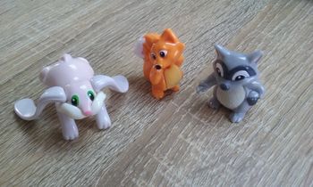 Lot de 3 figurines animaux