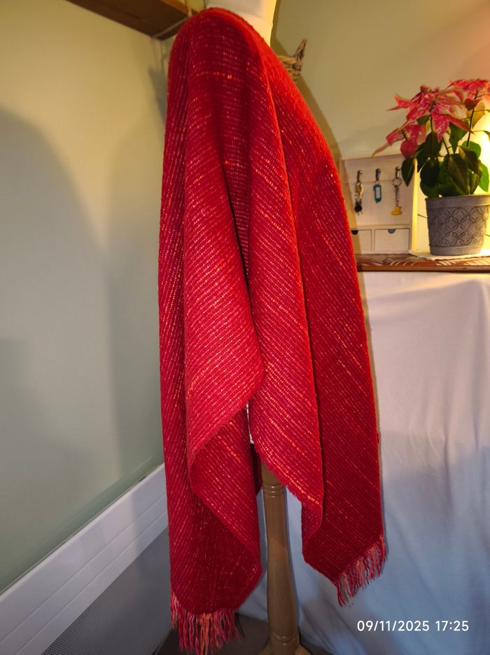 Châle en maille laine 📏 Taille unique - photo numéro 6
