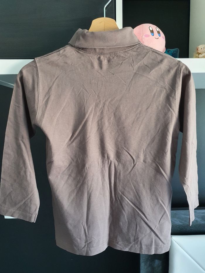 Col roulé gris/marron - photo numéro 2