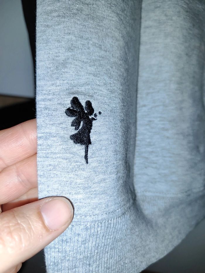Sweat gris et noir - photo numéro 4