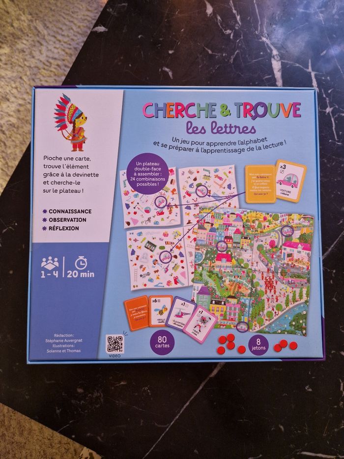 Jeu Cherche et Trouve les Lettres Janod - photo numéro 2