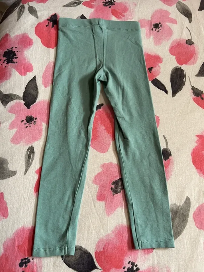 Legging long bleu vert - photo numéro 2