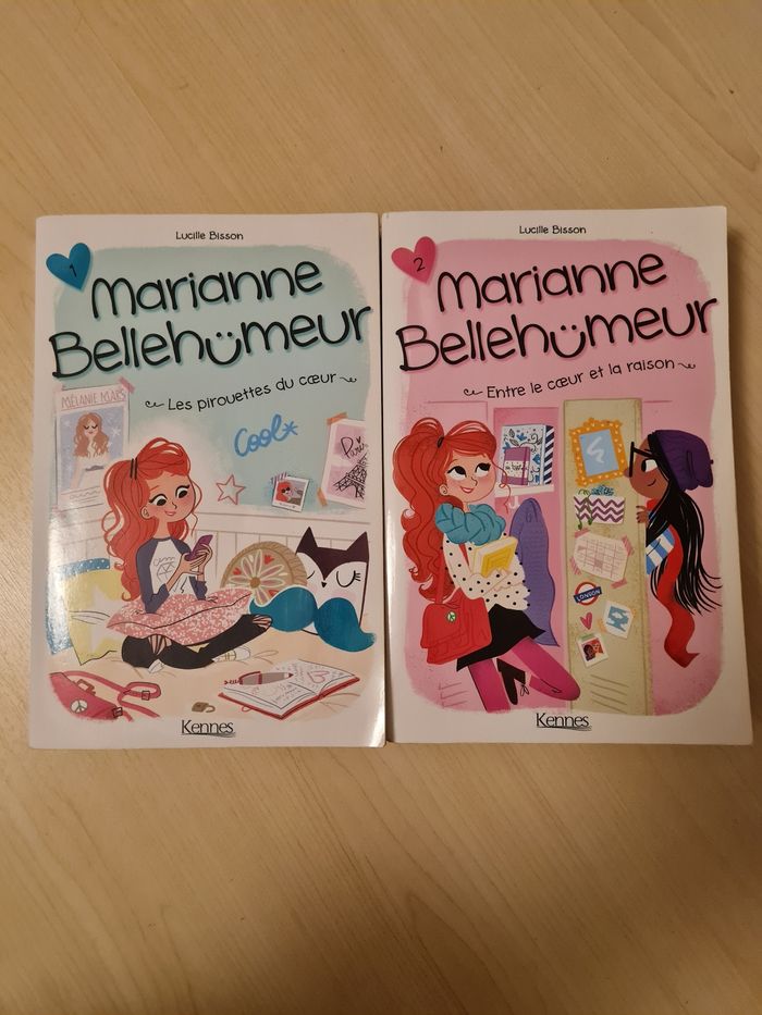 Livre Marianne Bellehumeur tome 1, 2, 3, 4 et 5 - photo numéro 2