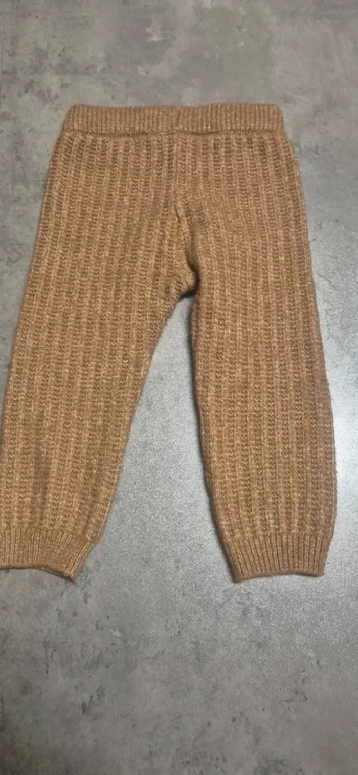 Pantalon fille en maille - photo numéro 2
