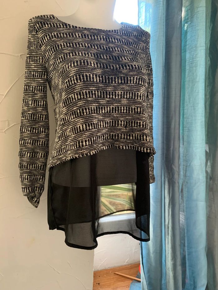 Pull Mim fantaisie manches longues taille 36