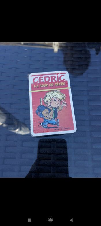Jeu de carte Cédric